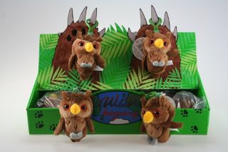 Obrázek z Klíčenka sova plyš 8cm(12) 